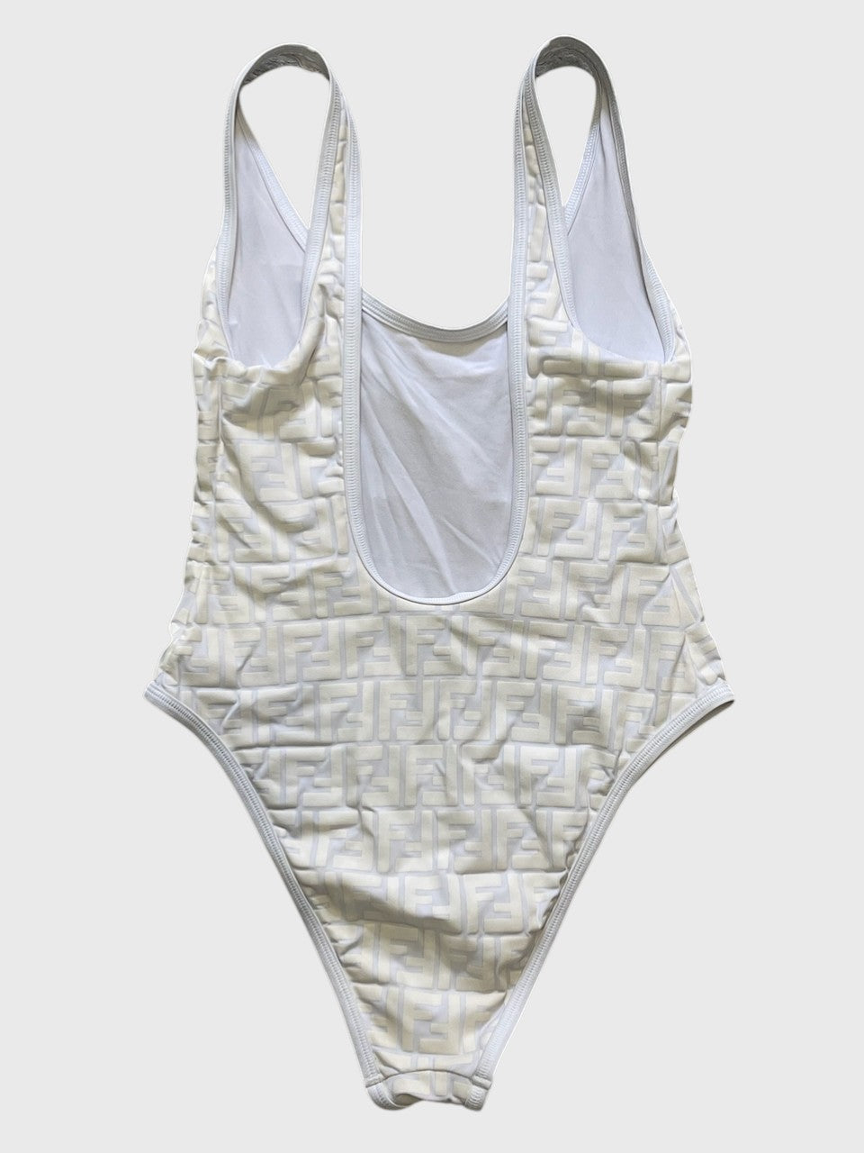 Maillot de bain Fendi blanc T.S