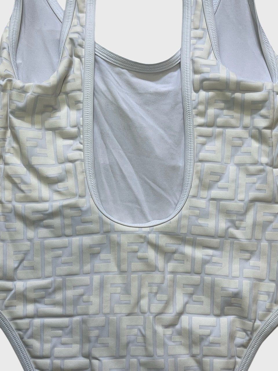 Maillot de bain Fendi blanc T.S