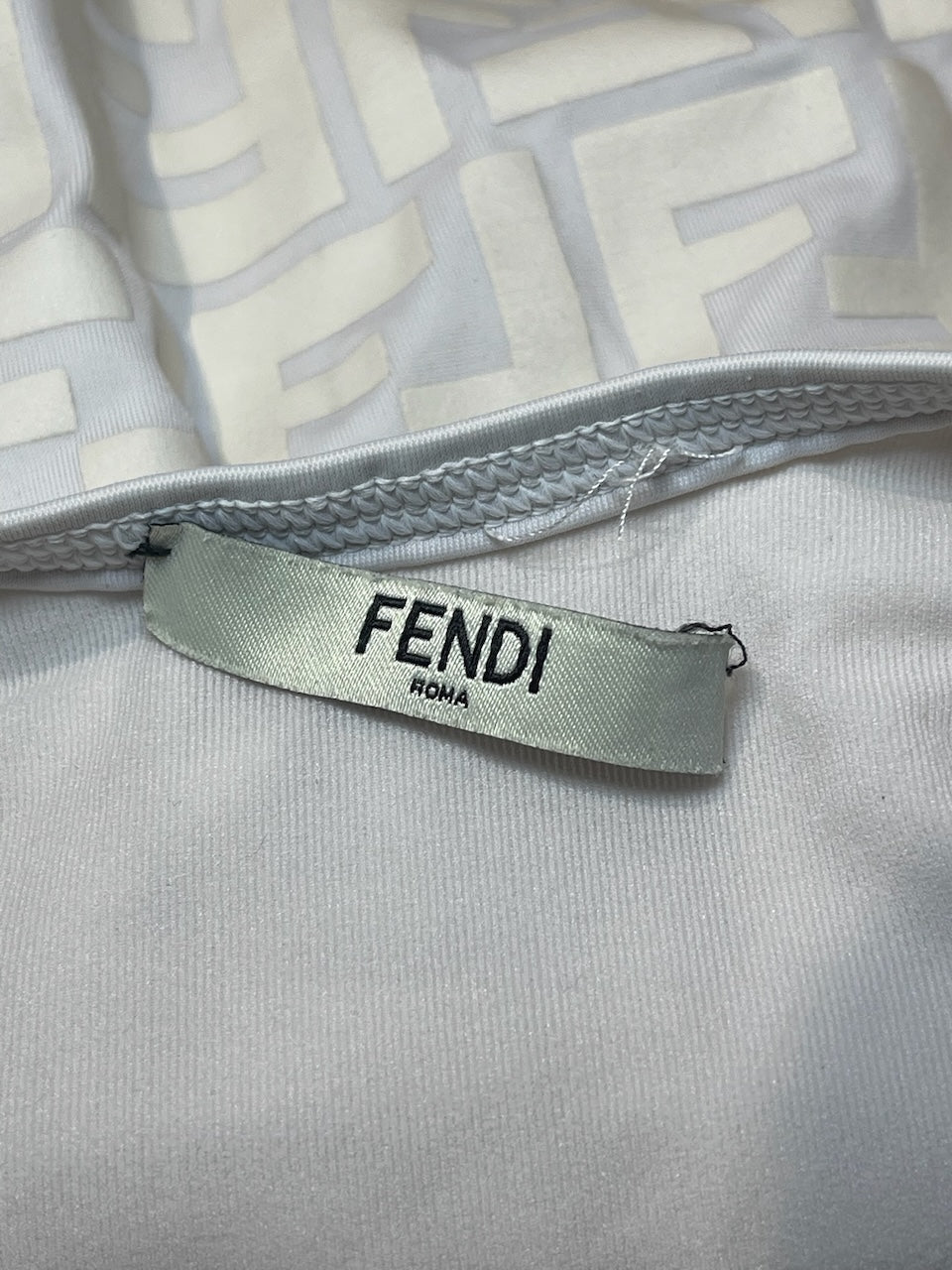 Maillot de bain Fendi blanc T.S