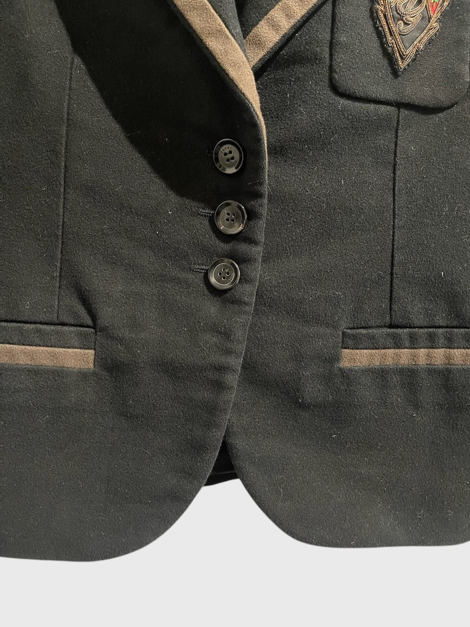 Blazer Gucci noir T.36