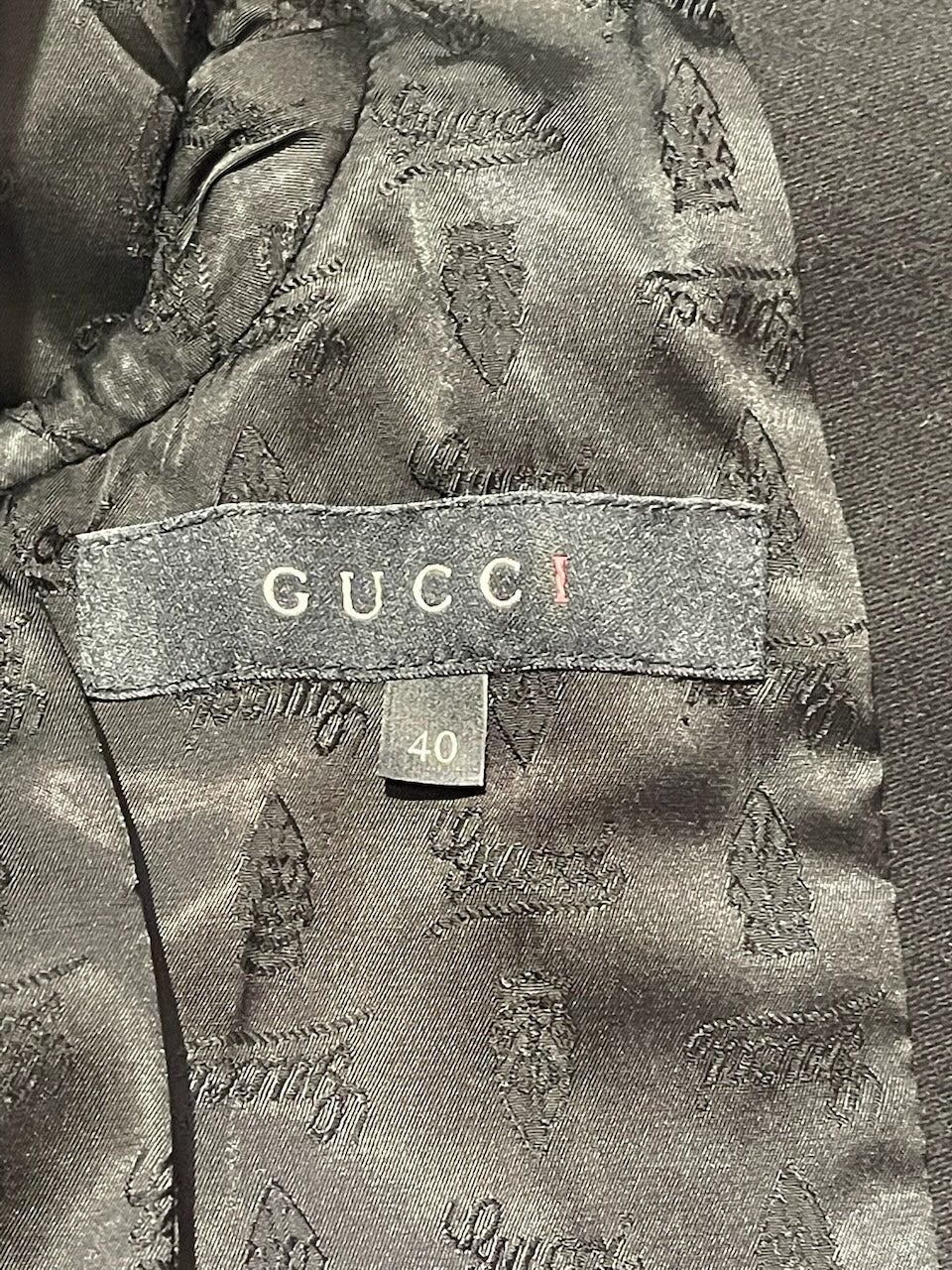Blazer Gucci noir T.36