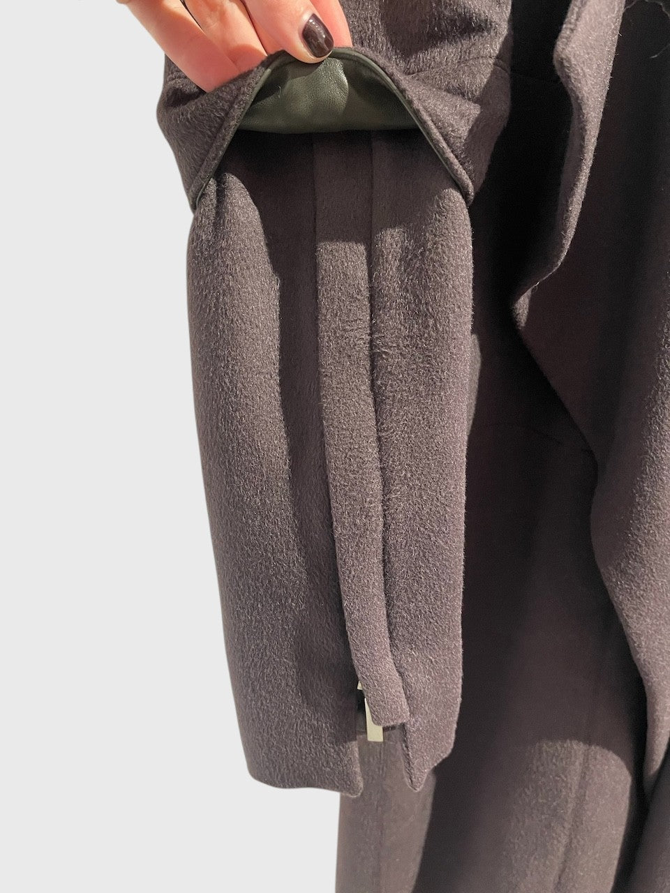 Manteau Fendi marron T.36