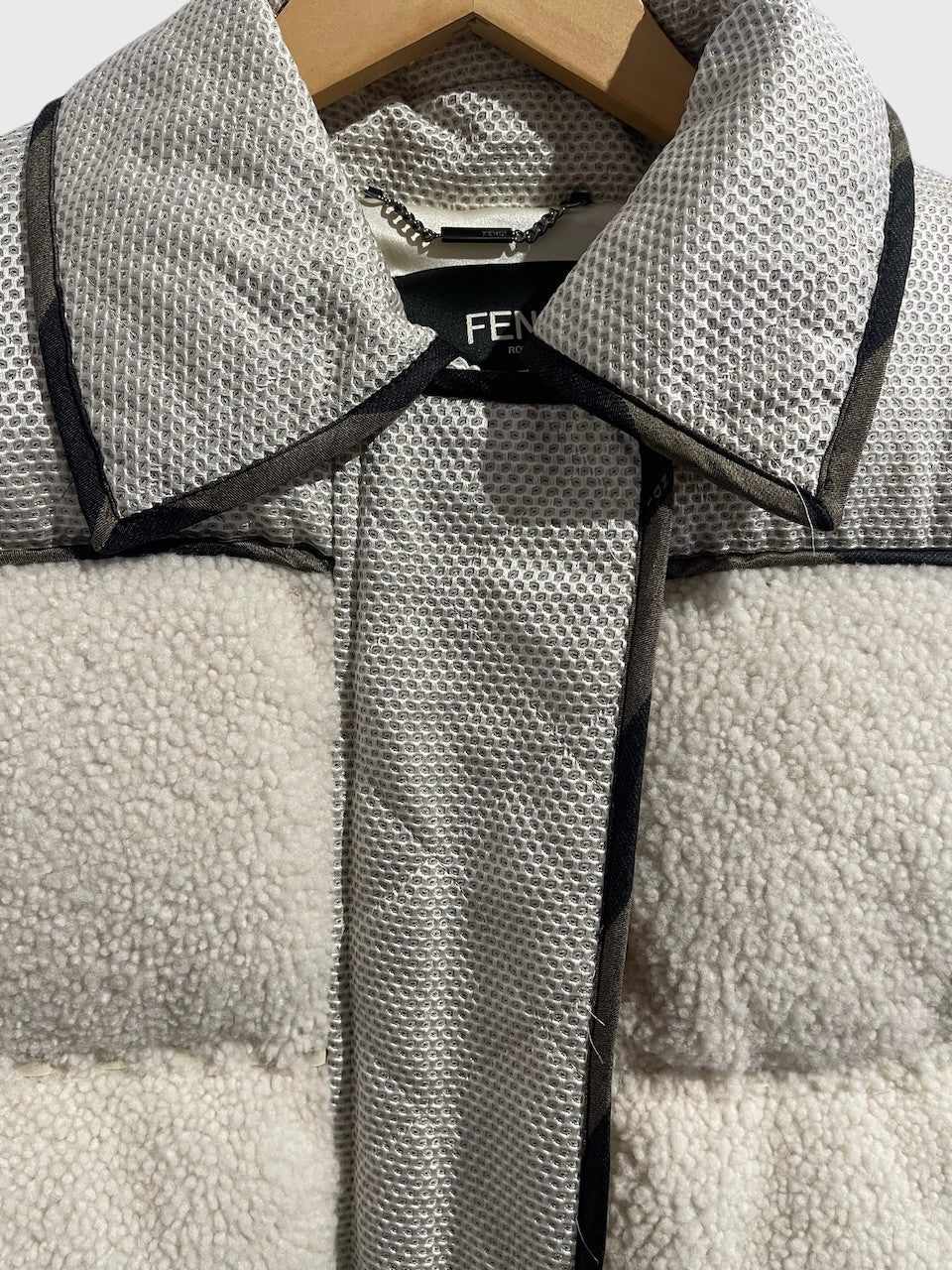 Manteau Fendi écru T.38