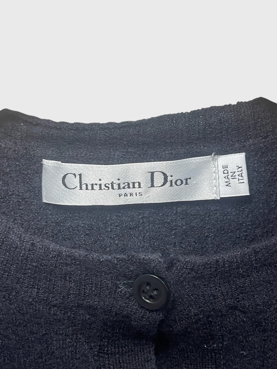 Cardigan Dior noir T.XS