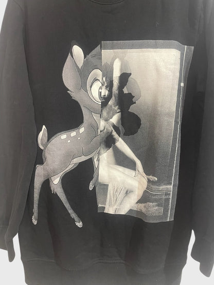Sweat Givenchy Bambi noir T.XS
