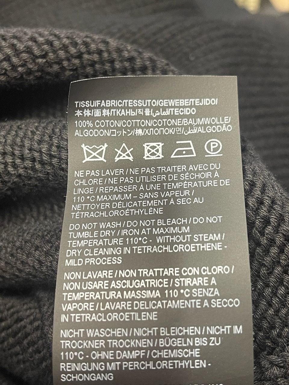 Pull Saint Laurent noir T.S