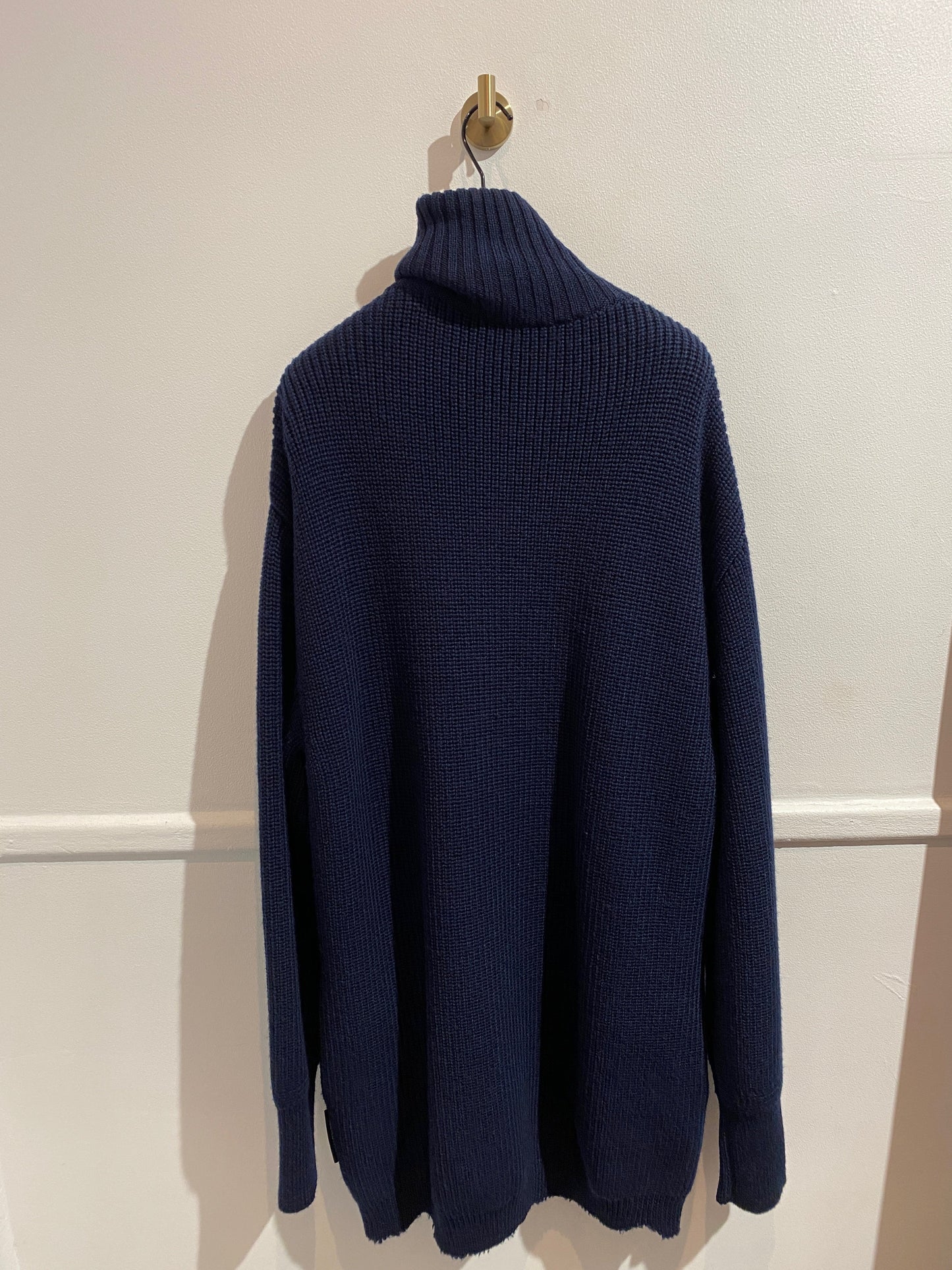 Pull Balenciaga bleu marine T.XL