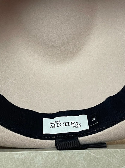 Chapeau Maison Michel rose T.M