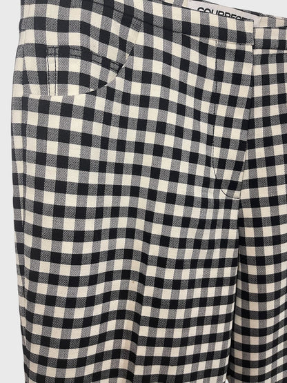Pantalon Courrèges Vichy T.40