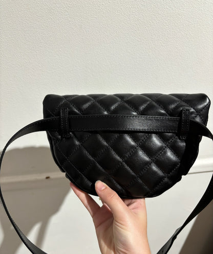 Sac ceinture Chanel noir