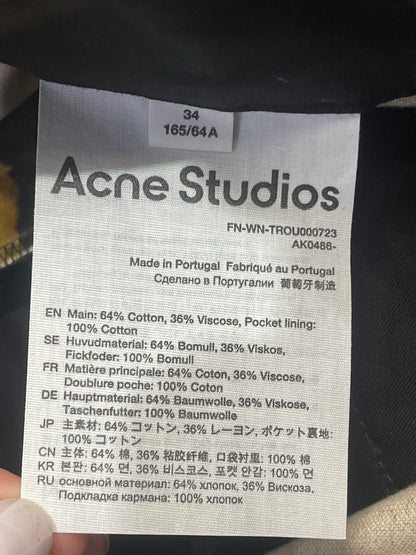 Pantalon Acne Studios imprimé T.34