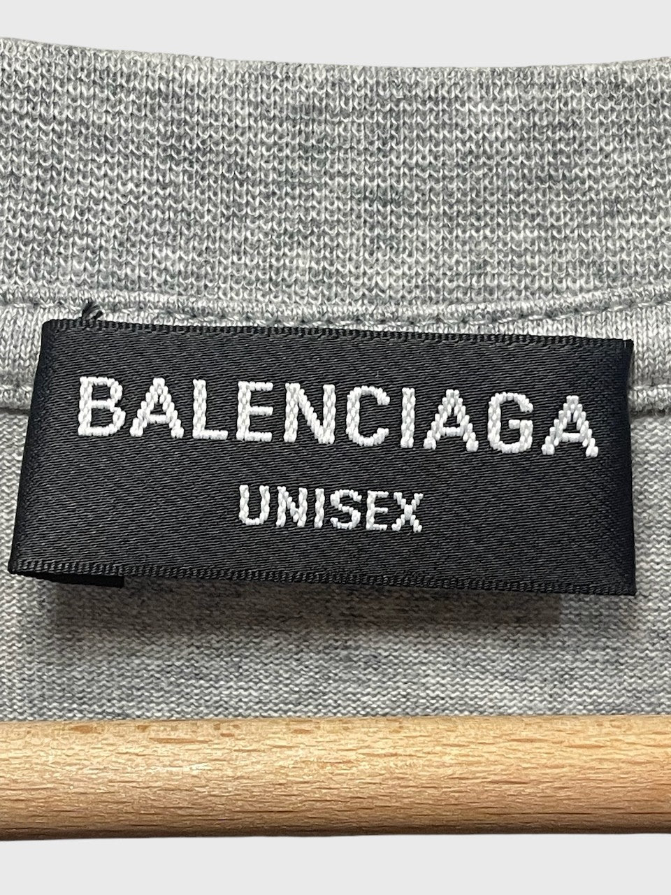 T-shirt Balenciaga gris T.XS