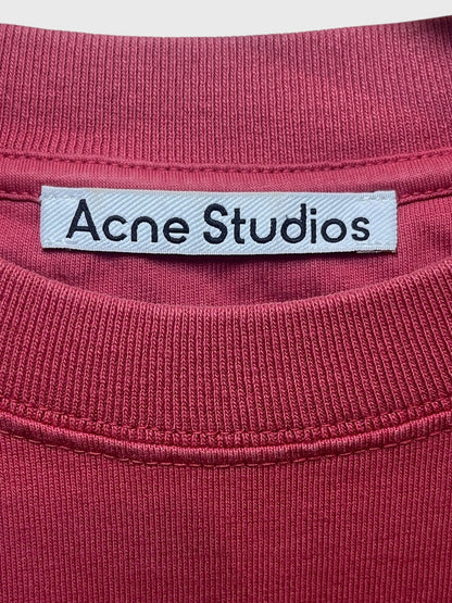 T-shirt Acne Studios rouge T.XXS