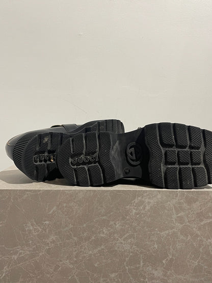 Mocassins Gucci noirs T.37