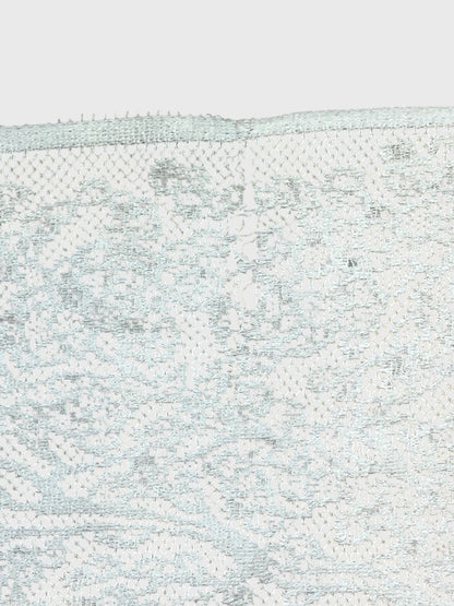 Foulard Dior dentelle blanche