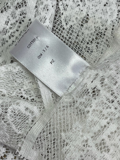 Foulard Dior dentelle blanche