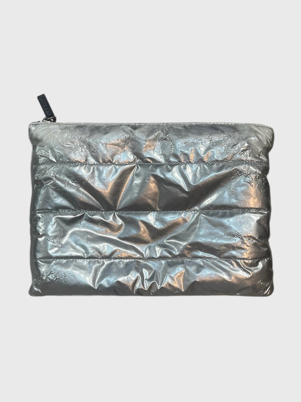 Pochette Chanel argentée
