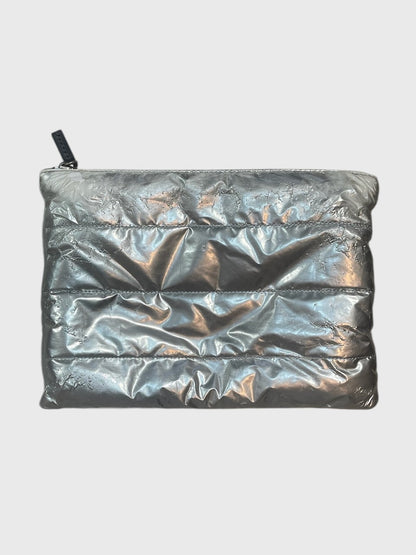 Pochette Chanel argentée
