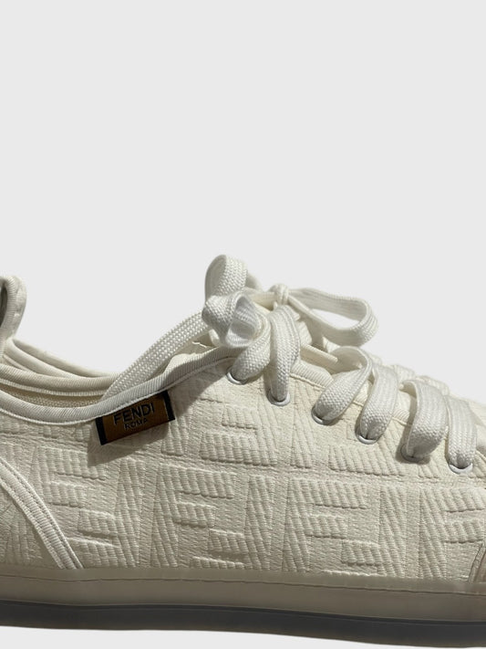 Baskets Fendi blanches T.42
