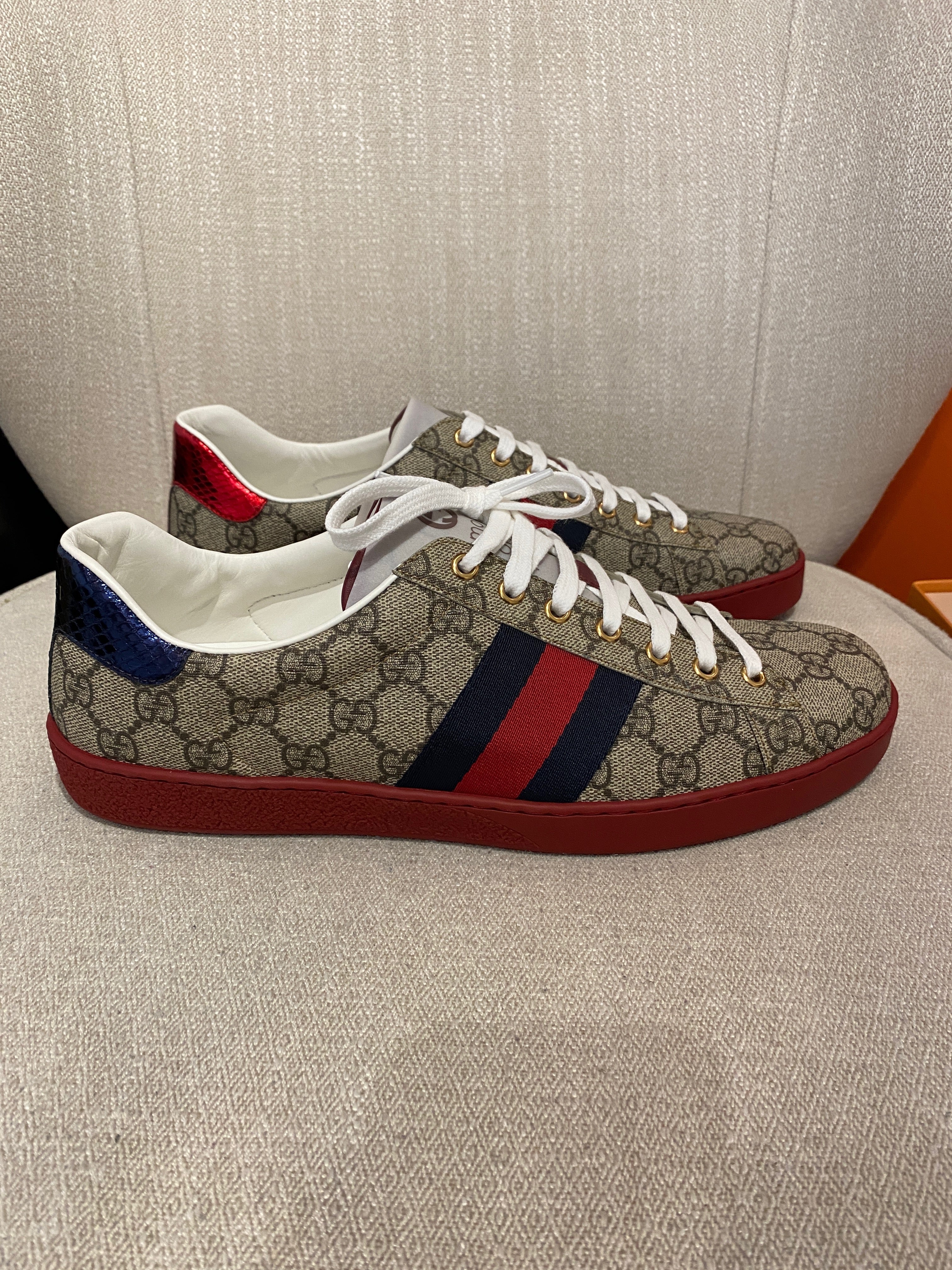 Baskets Gucci Ace T.44 NEUVES Closet2Closet.Paris