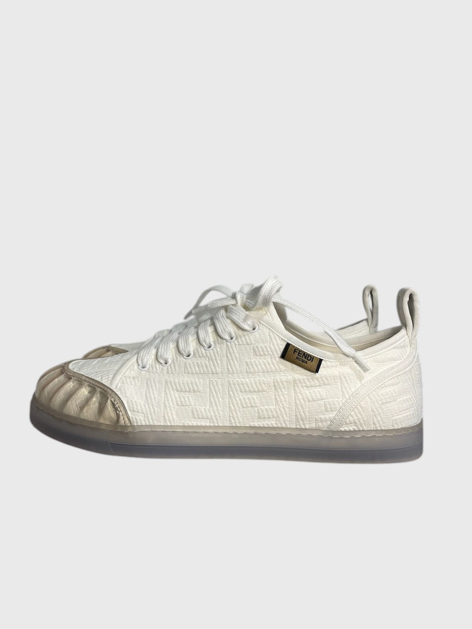 Baskets Fendi blanches T.42