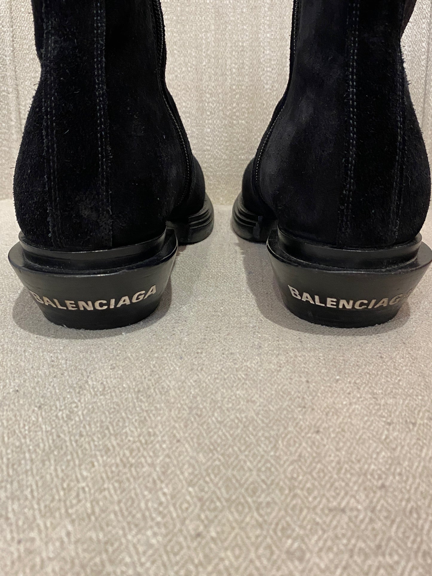 Bottines Balenciaga noires T.38