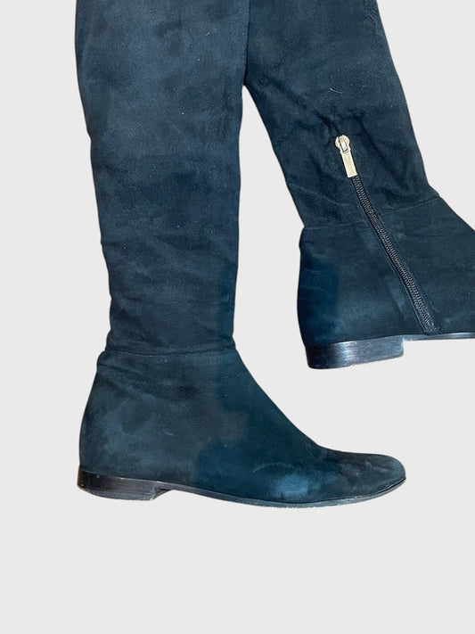 Cuissardes Jimmy Choo noires T.36,5