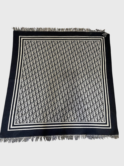 Plaid Dior Oblique bleu