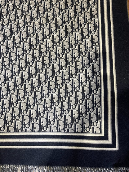 Plaid Dior Oblique bleu