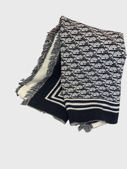 Plaid Dior Oblique bleu