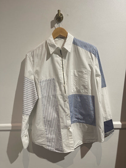 Chemise Acne Studios patchwork T.34