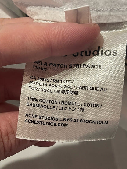 Chemise Acne Studios patchwork T.34