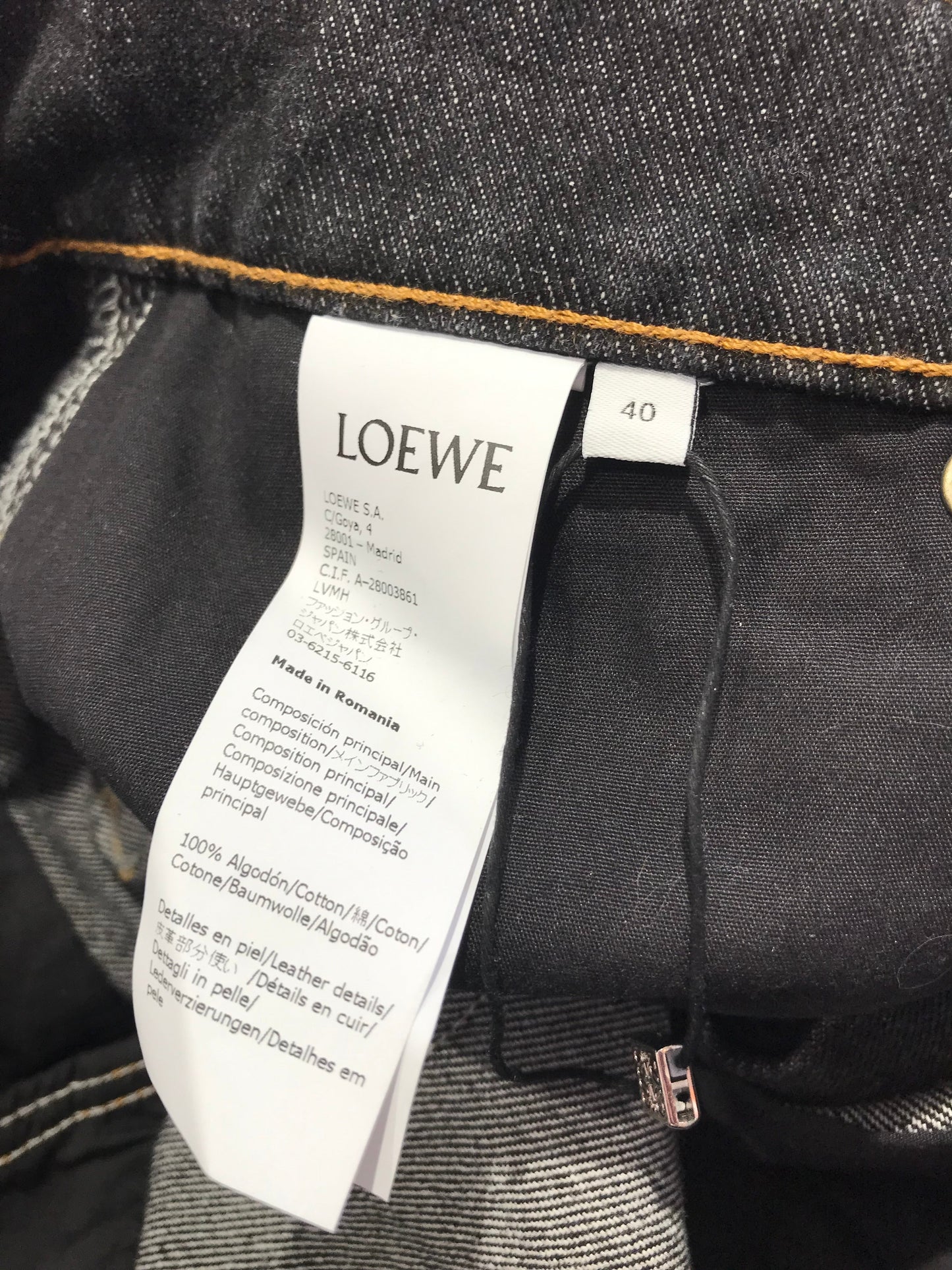 Jeans Loewe brut T.40