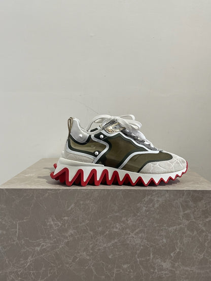 Baskets Christian Louboutin blanches T.36