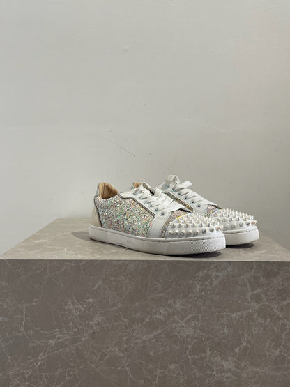 Baskets Christian Louboutin blanches T.35,5