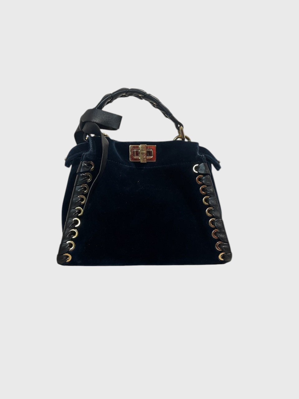 Sac Fendi Peekaboo bleu