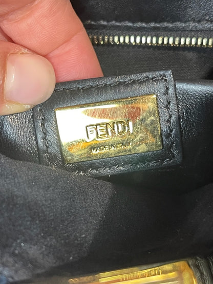 Sac Fendi Peekaboo bleu