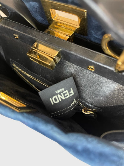 Sac Fendi Peekaboo bleu