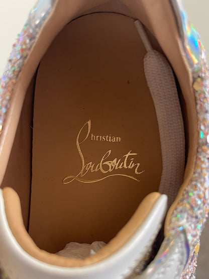 Baskets Christian Louboutin blanches T.35,5