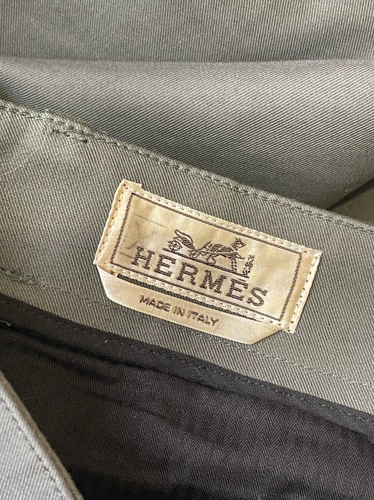 Pantalon Hermes gris T.40