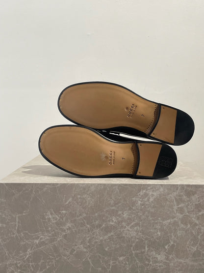 Mocassins Gucci noirs T.41 IT NEUFS
