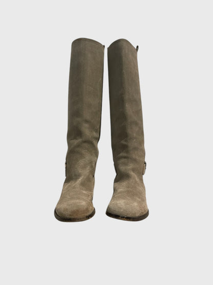 Bottes Dior beige T.36