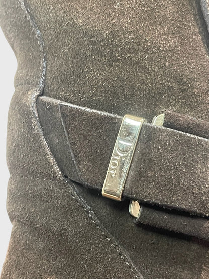 Bottes Dior marron T.36,5