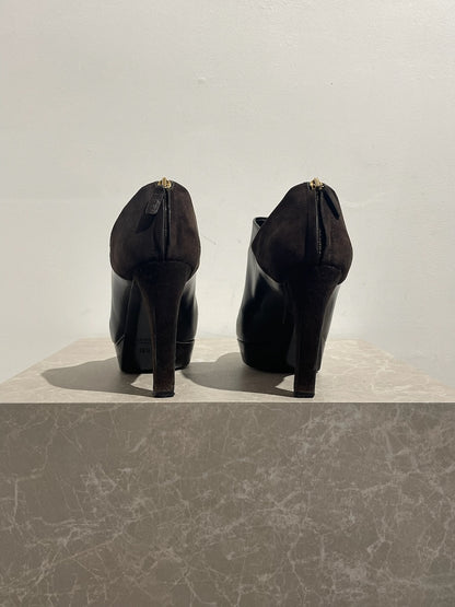 Boots Gucci marron T.39,5