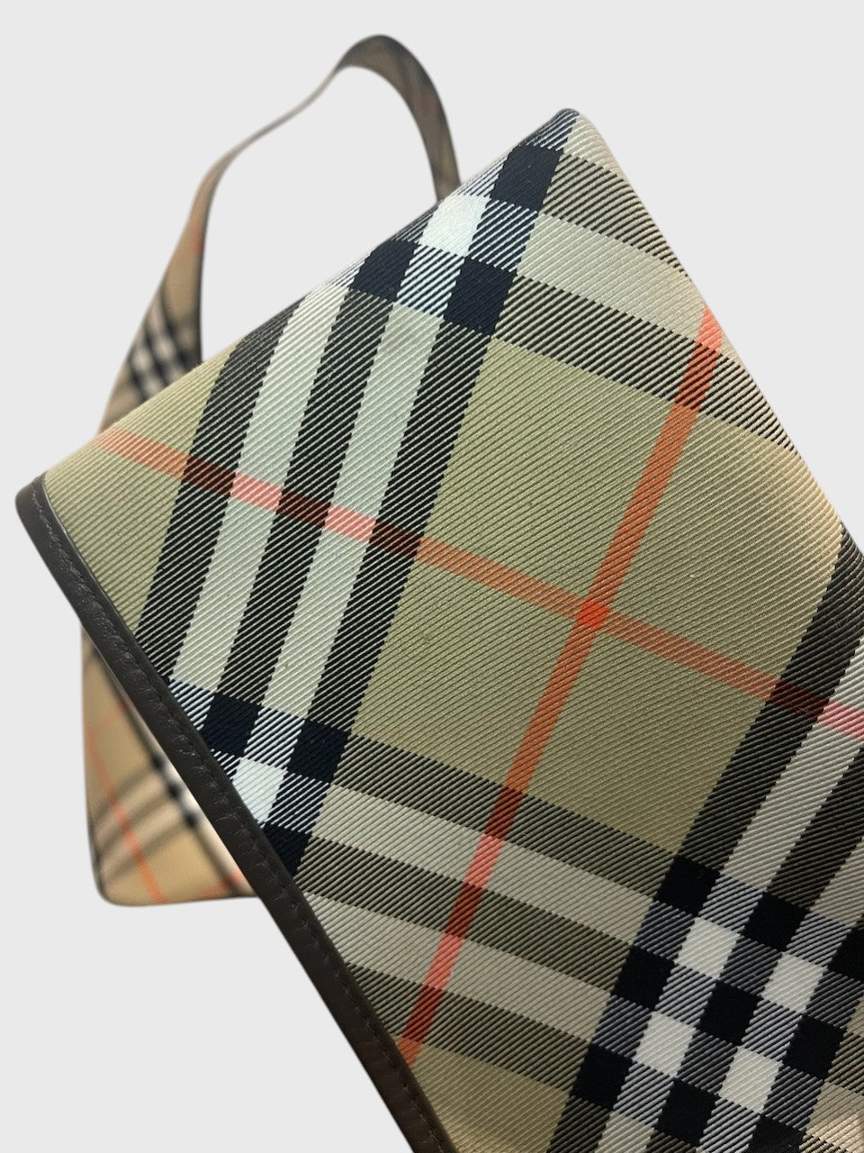 Sac Burberry Hobo à carreaux