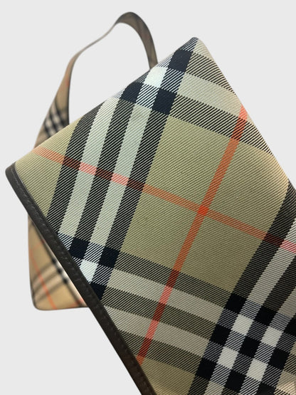 Sac Burberry Hobo à carreaux