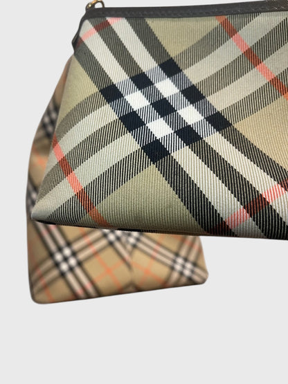 Sac Burberry Hobo à carreaux