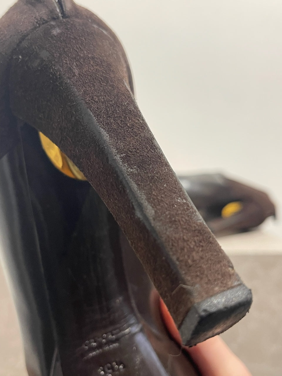 Boots Gucci marron T.39,5