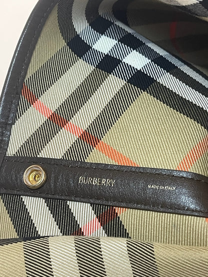 Sac Burberry Hobo à carreaux