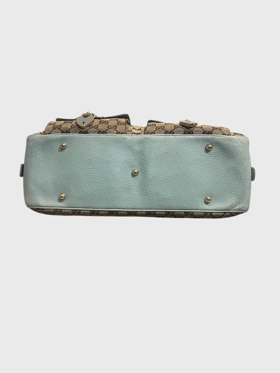 Sac Gucci toile Lock Heart